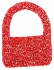 Handmade Crochet Shoulder Bag - 2