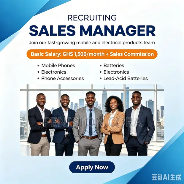 Sales Manager Position Vacant - Electronics Wholesale - 1