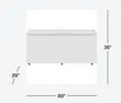 Frigidaire 25 cu. ft. Chest Freezer - Brand New - 2
