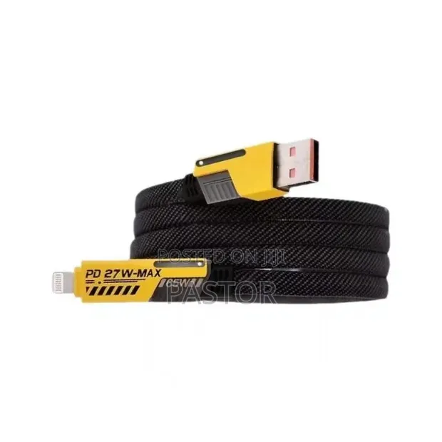 4-in-1 Convertible Fast Charging Cable - 1