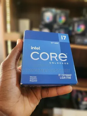 Intel Core i7-12700KF Processor - 12 Cores, 20 Threads, 5.0 GHz
