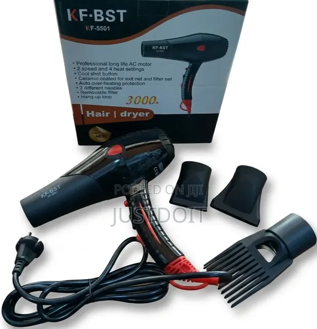 KF BST 3000W Professional Hair Dryer - 1