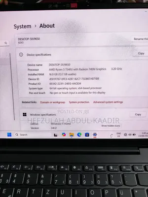 Lenovo Yoga 7i Laptop - 16GB RAM, 1TB SSD, AMD Ryzen 5