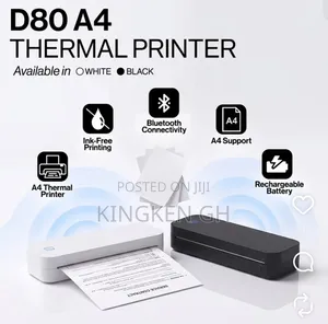 Genius D80 A4 Portable Thermal Printer