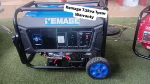 Kemage 7.5KVA Powerful Petrol Generator - Brand New