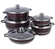 Premium Non-Stick Granite Cookware Set - Pots & Frying Pan - 1