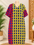 Original Hand-Sewed African Booboo Dress - 3