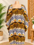 Original Hand-Sewed African Booboo Dress - 5