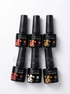 Lily'cute 6-Piece Warm-Toned Gel Nail Polish Set