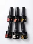 Lily'cute 6-Piece Warm-Toned Gel Nail Polish Set - 1