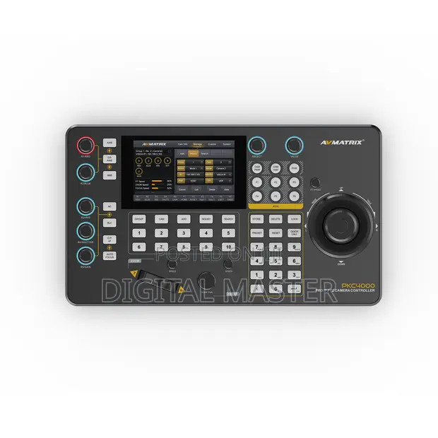 AVMATRIX PKC4000 IP & Serial PTZ Camera Controller with NDI - 1