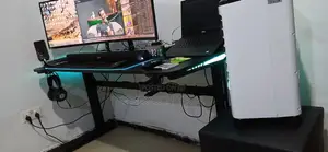 Durable Gaming Desk with RGB Light