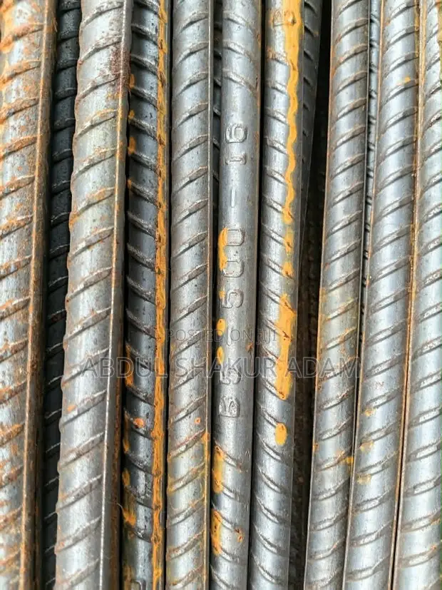 High Tensile Iron Rods (10mm-16mm), 40ft Length - 1