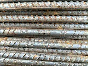 High Tensile Iron Rods (10mm-16mm), 40ft Length