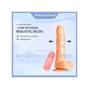 6-Inch Realistic Dildo Vibrator (AA Battery)