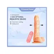 6-Inch Realistic Dildo Vibrator (AA Battery) - 1
