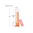 6-Inch Realistic Dildo Vibrator (AA Battery) - 3