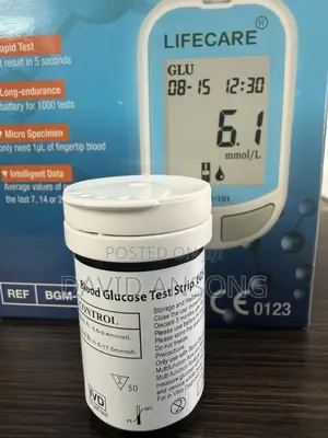 Lifecare Glucometer with Free Stripes