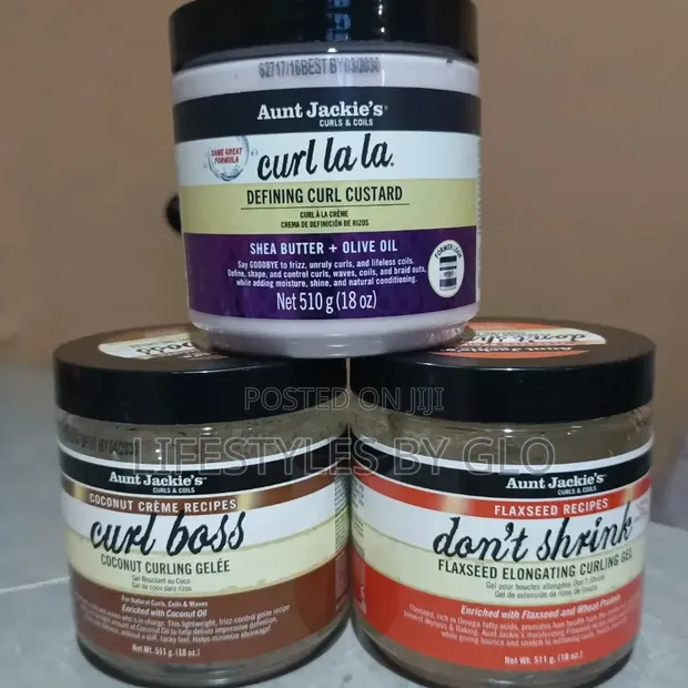 Aunt Jackie's Curl La La & Don't Shrink Gel - 1