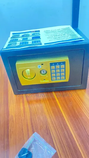 Electronic Safe Box - Steel Cabinet with Digital Password