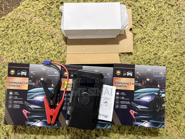 Car Jump Starter with Tire Pump - 1