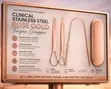 3-in-1 Clinical Stainless Steel Tongue Scraper with Case - 2
