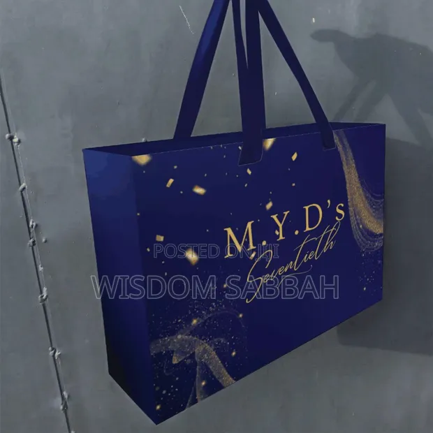 Custom Printed Paper Bags Printing Services - 1