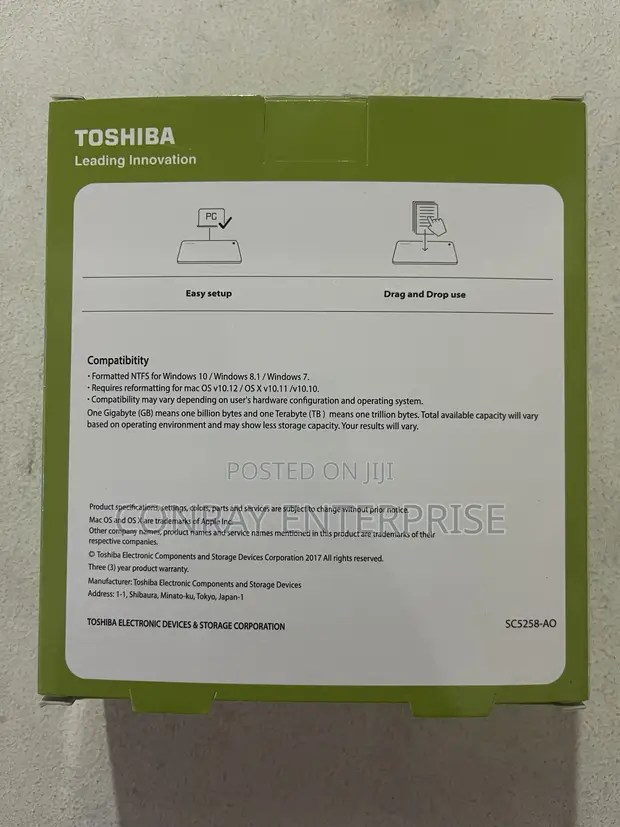 Toshiba 2.5" SATA to USB 3.0 External Hard Drive Enclosure - 1