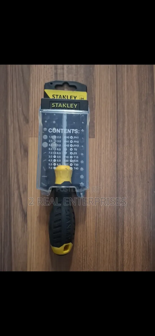 Stanley 34-Piece Multi-Bit Precision Screwdriver Set - 1