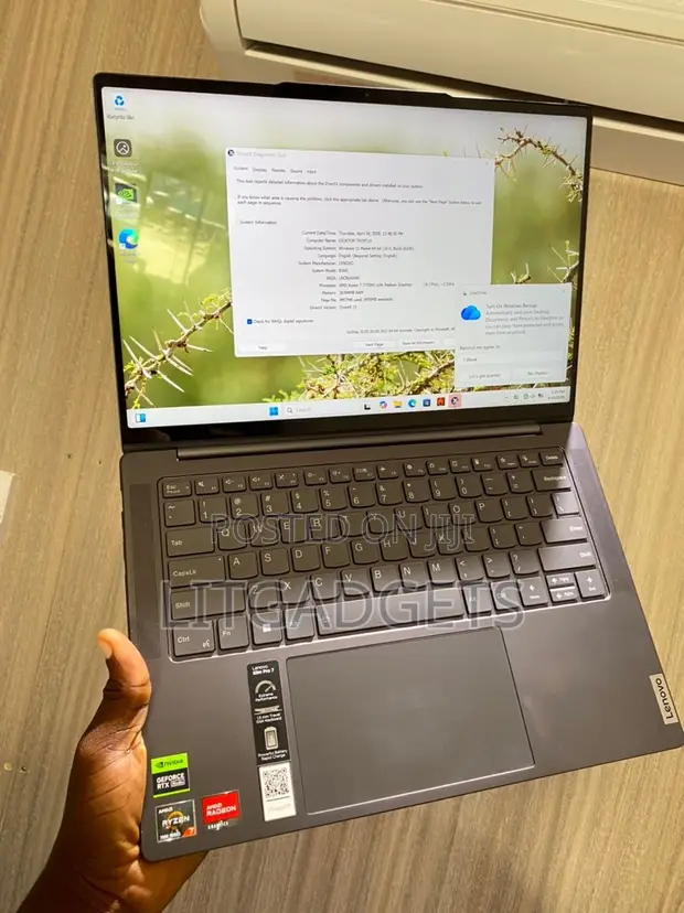 Lenovo Legion Pro 7 Laptop - Ryzen 7, 16GB RAM, 512GB SSD - 1