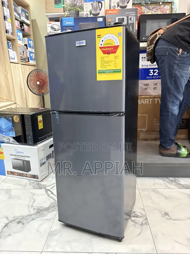 Super Affordable Nasco F2-13FL 112L Top Mount Freezer Fridge - 1