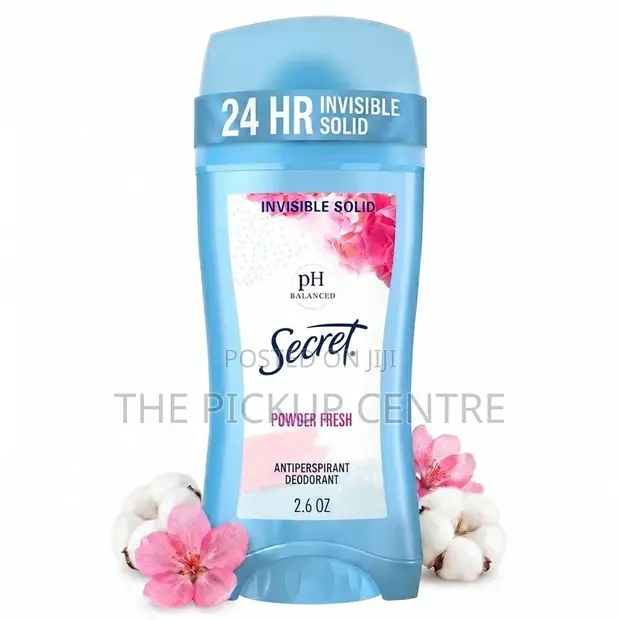 Secret Invisible Solid Antiperspirant Deodorant Stick, Powder Fresh - 1