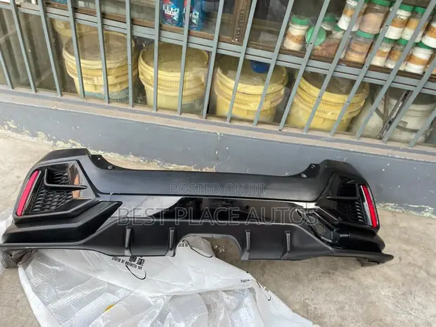 Honda Civic Sport Hatchback Rear Bumper (2016-2021) - 1