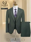 Classic Daro Men's 3-Piece Suit in Teal Green - 2