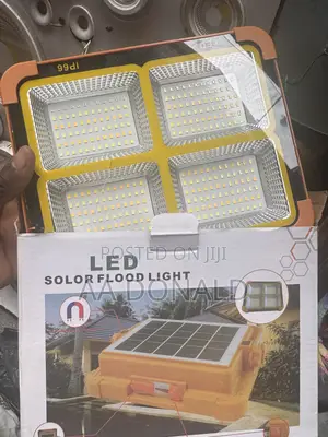 Solar LED Flood Light - Brand New