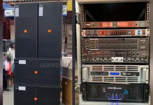 JBL Complete Speaker Set with Amps & Mixer