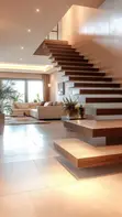 Durable Timber Stairs Construction by Afel Prime Gh - 5