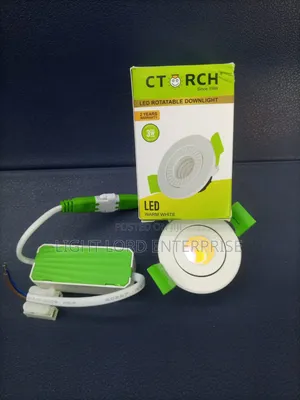 Rotatable 3W LED Wall Light - Warm White