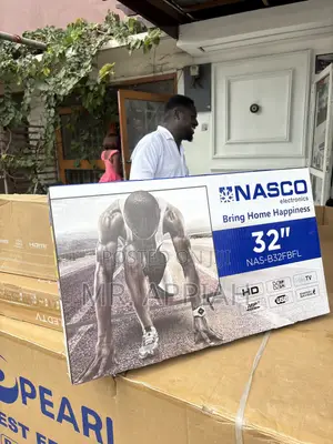 Nasco 32" LED Digital Satellite TV (Black)