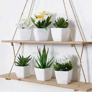 Set of 6 Artificial Plant Bonsai
