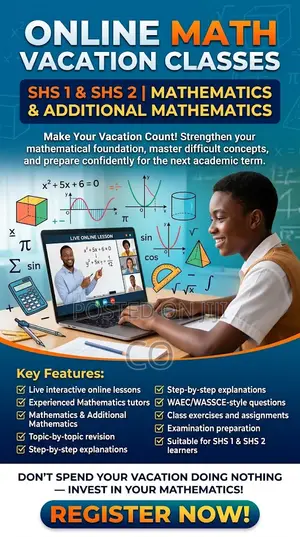 Online Math Class for Double Track Students