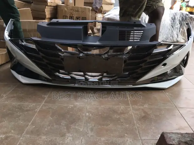Hyundai Elantra 2021-2024 Front Complete Bumper - 1