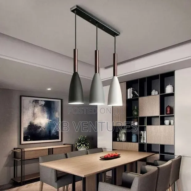 Minimalist Mechanical Wrought Iron Chandelier - 1
