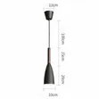 Minimalist Mechanical Wrought Iron Chandelier - 5
