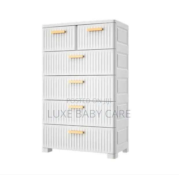 5-Layer Clothes Drawer - Beige - 1