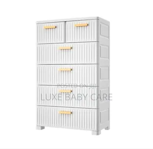 5-Layer Clothes Drawer - Beige