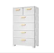 5-Layer Clothes Drawer - Beige - 1