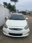 Hyundai Accent 2013 White - 3