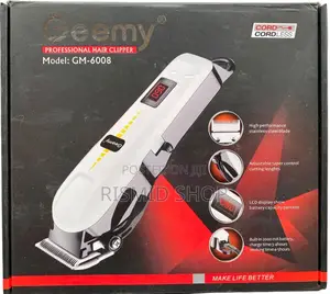 Geemy Cordless Professional Hair Clipper GM-6008