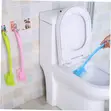 Double Sided WC Cleaning Brush with Long Handle - 1